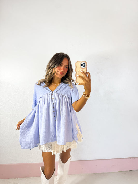 Jade short sleeve top *2 colors*