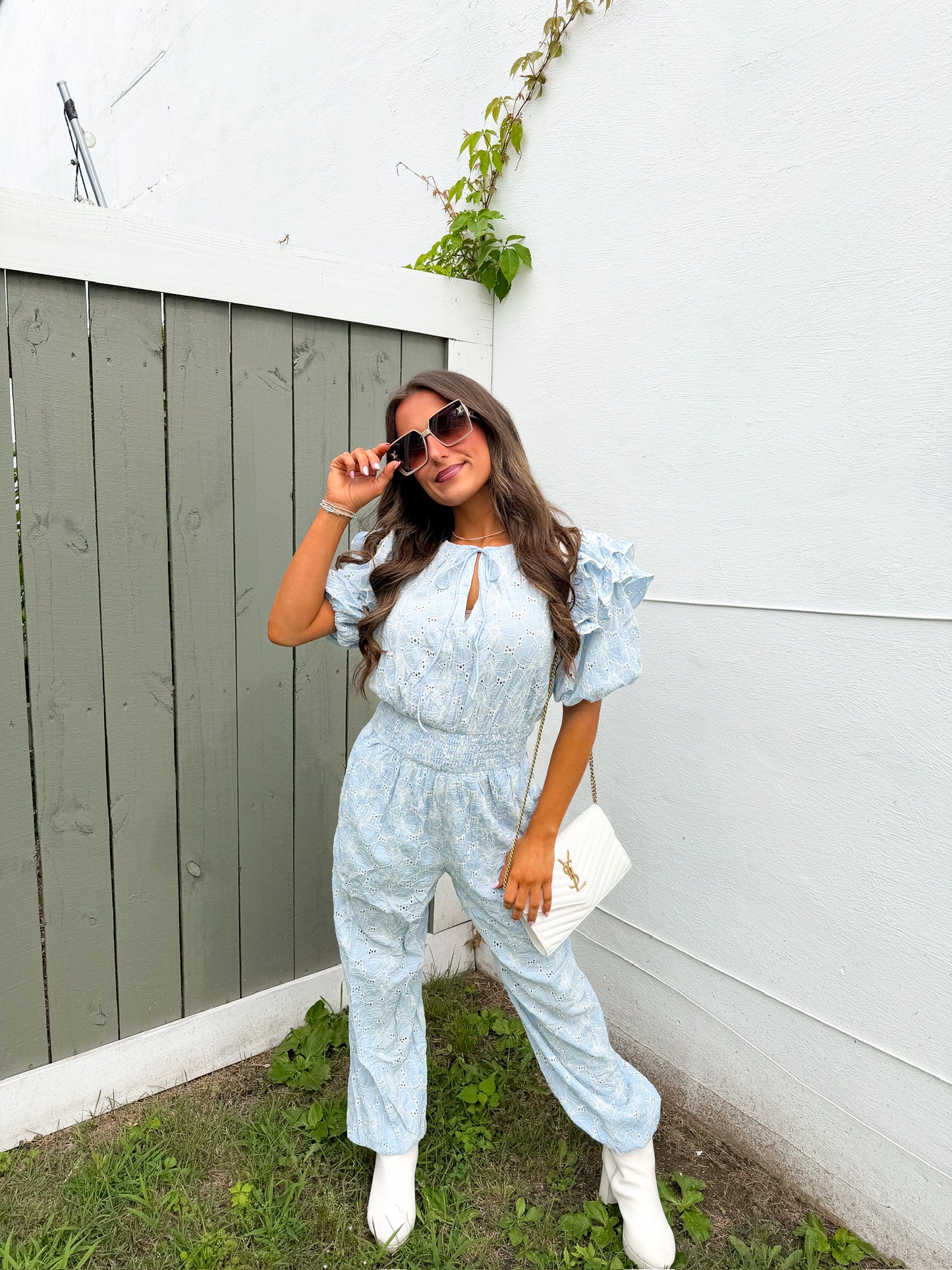 Fallon floral jumpsuit