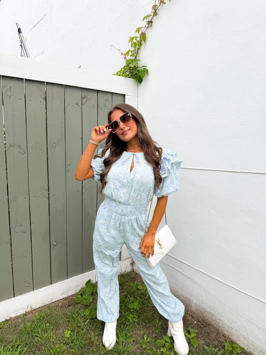 Fallon floral jumpsuit