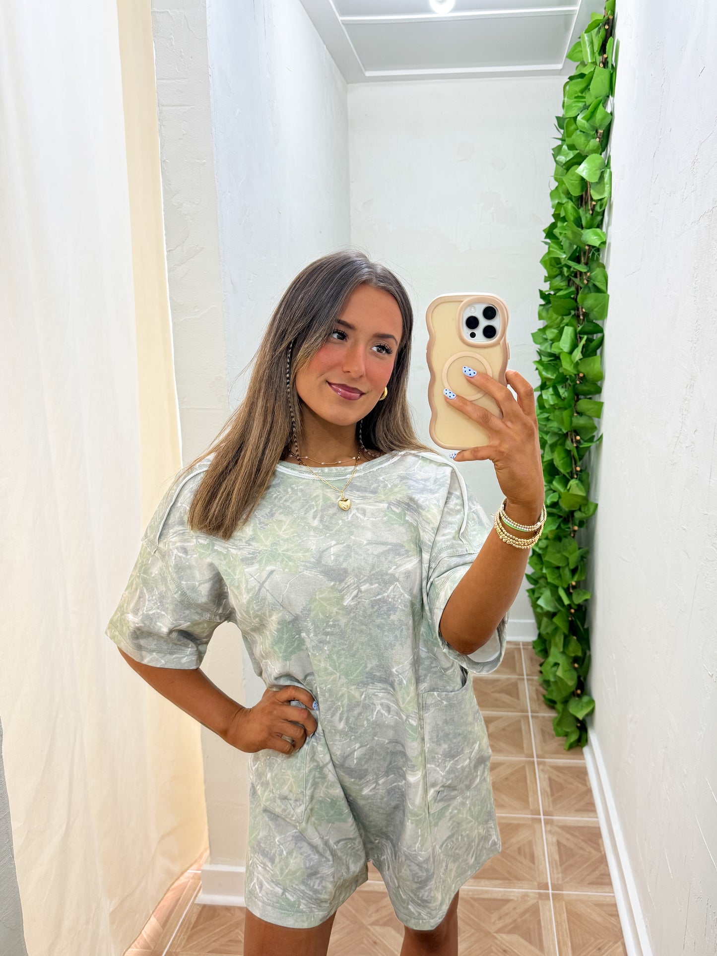 camo romper RESTOCK
