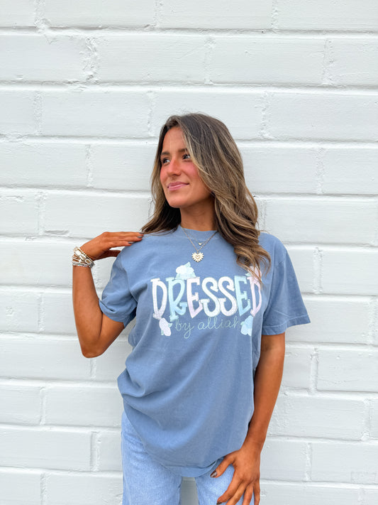 Dressed by Alliah comfort color T