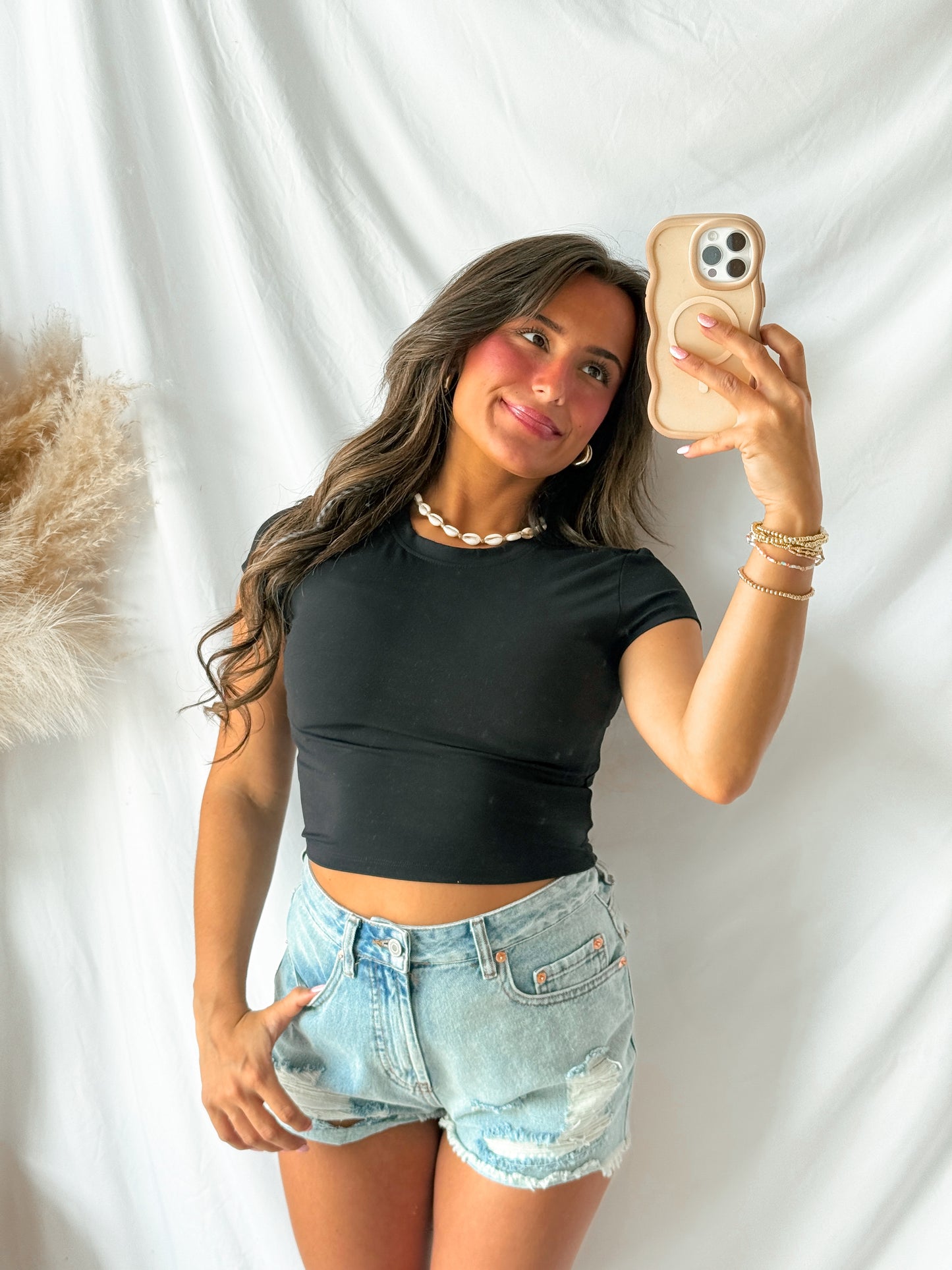 Declan denim shorts