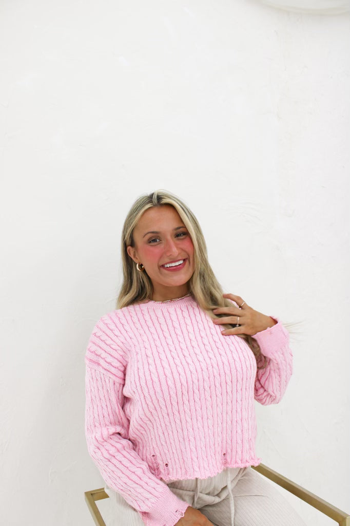 Jade knit sweater