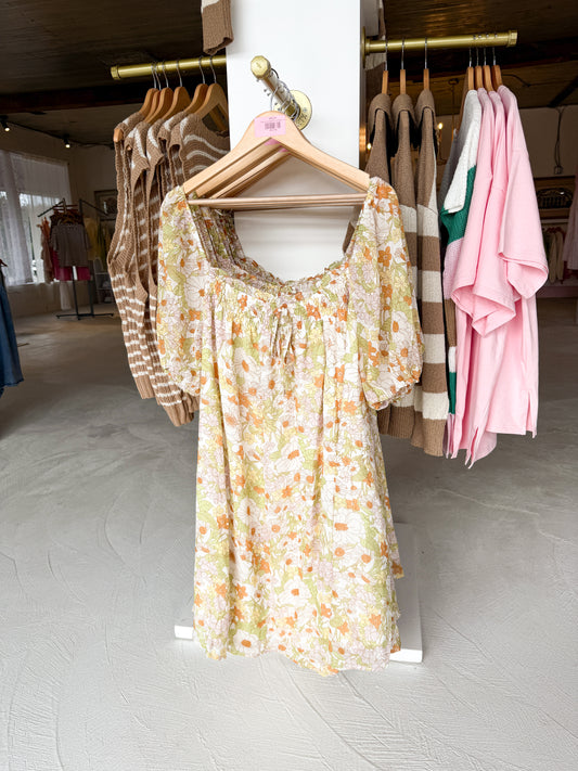 floral mini dress PLUS SIZE