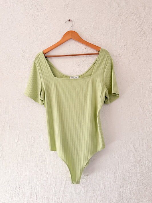 pistachio body suit | CURVY