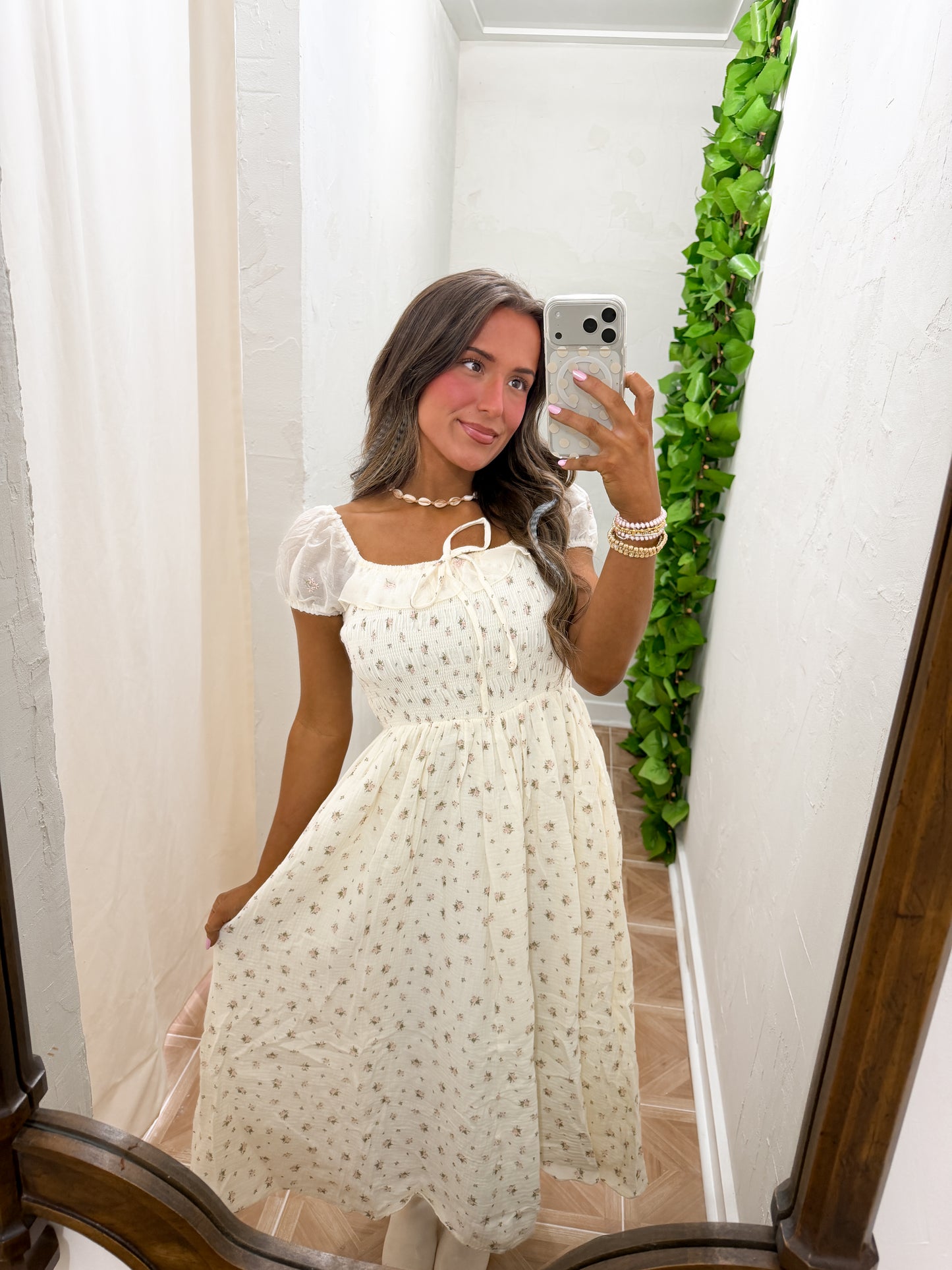 Elenor smocked maxi dress | Cottage Core Collection