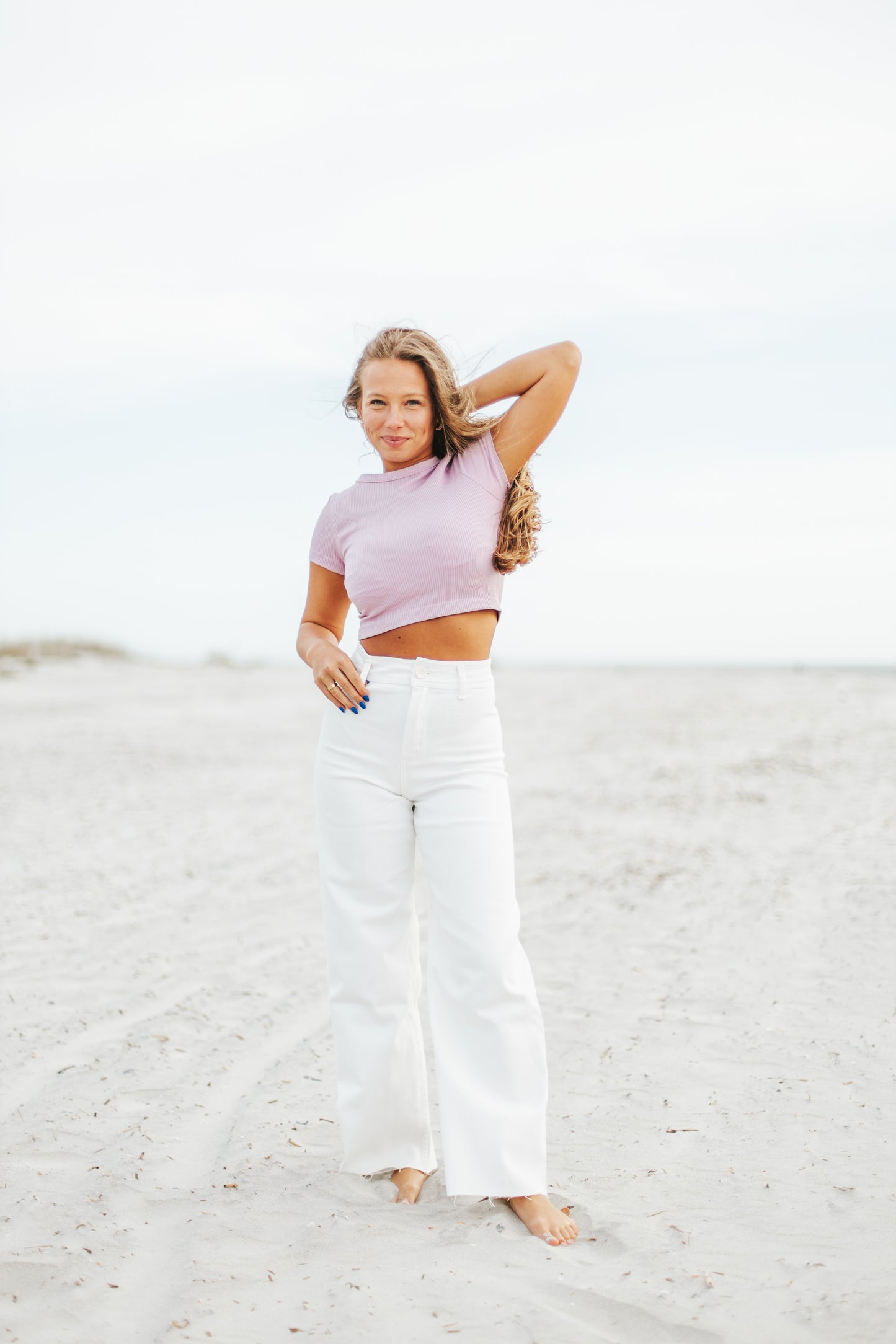 Riley mom jeans *white & black*
