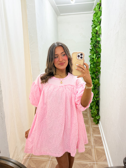 Sully babydoll dress with pockets