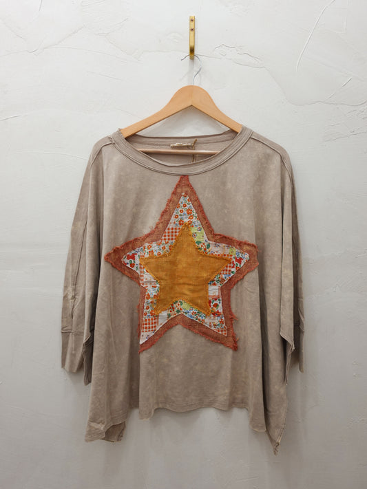 Vintage star top | curvy