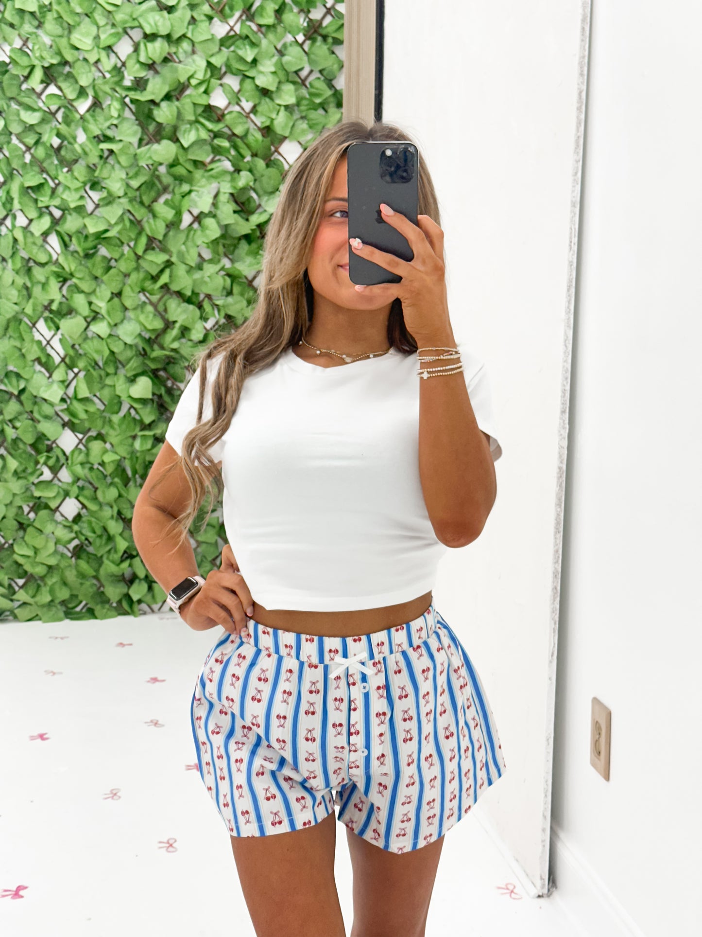 cherry boxer shorts