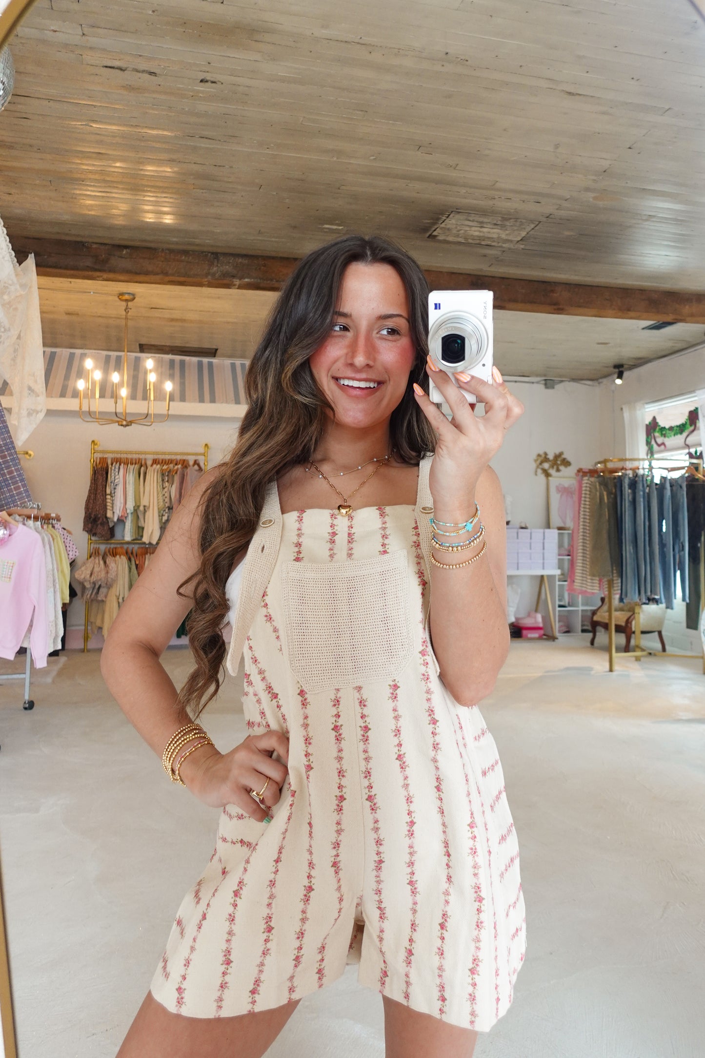 Ditsy floral overalls | RESTOCK