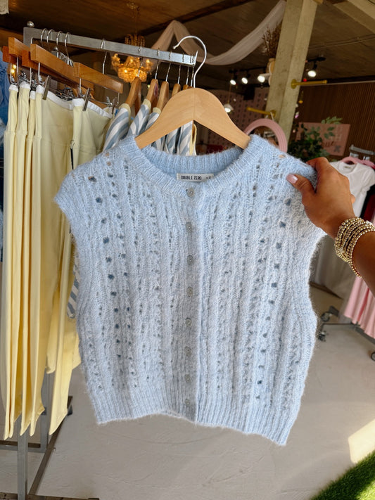 vera crochet vest