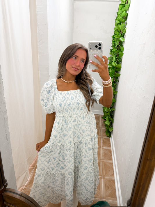 Bailee smocked maxi dress | Cottage Core Collection