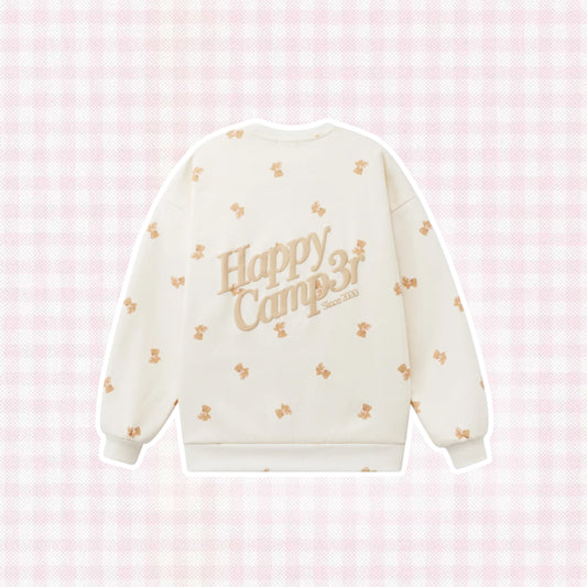 Happy Camper bear crewneck
