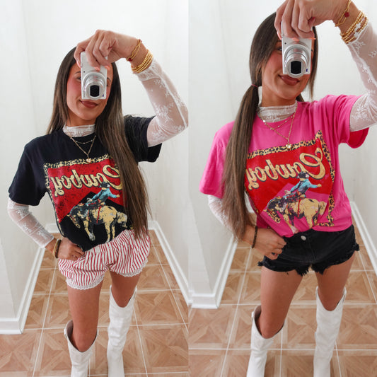 Rodeo crop tee