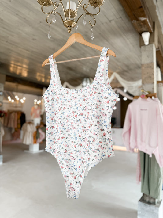 floral body suit