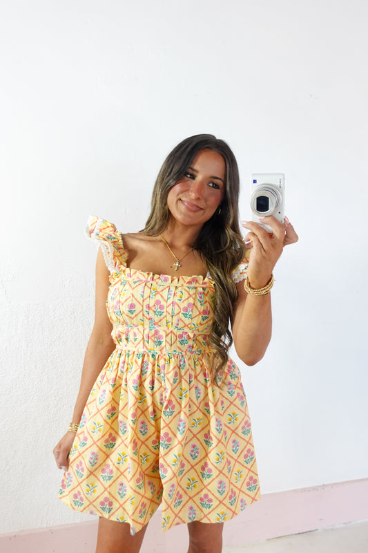 Gia romper with pockets