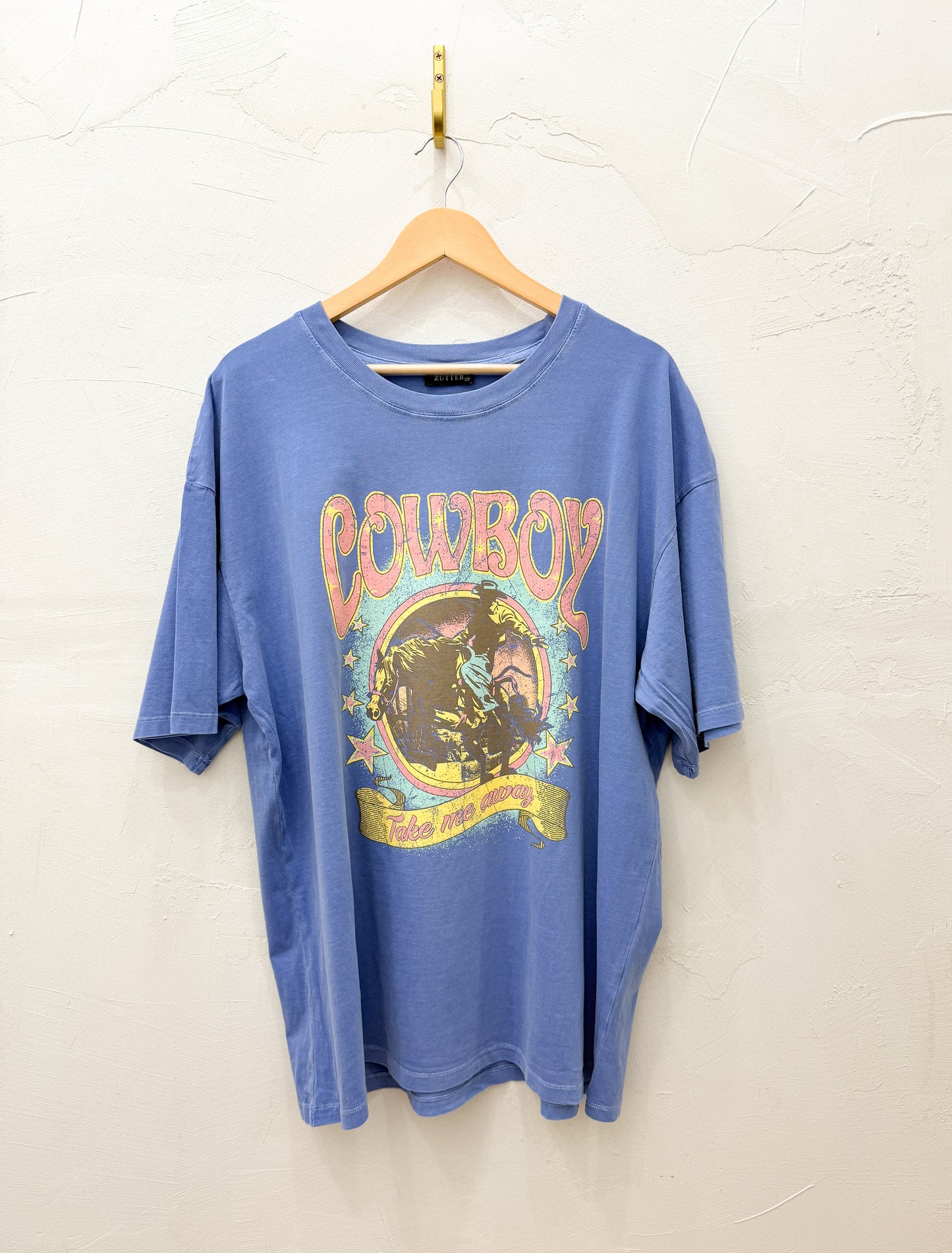 cowboy take me away tee