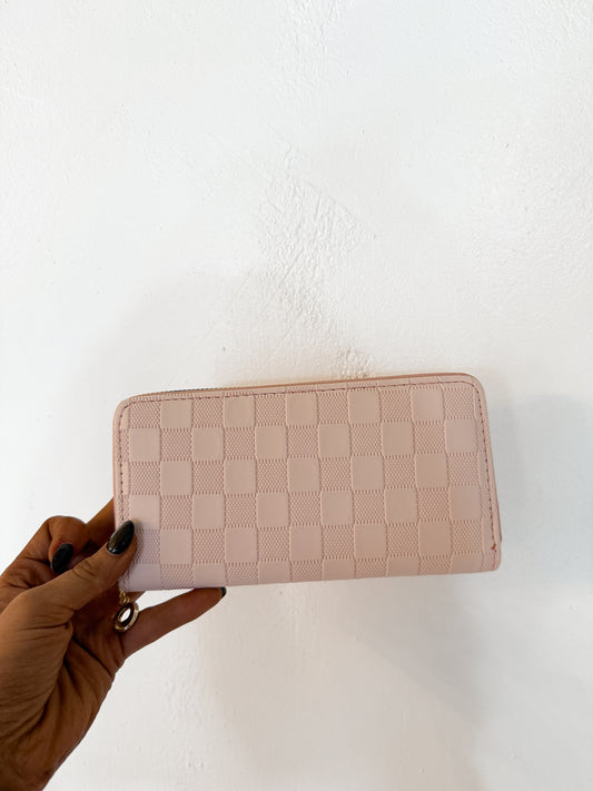 Checkered wallet