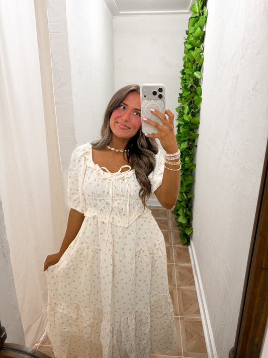 Poppie smocked maxi dress | Cottage Core Collection