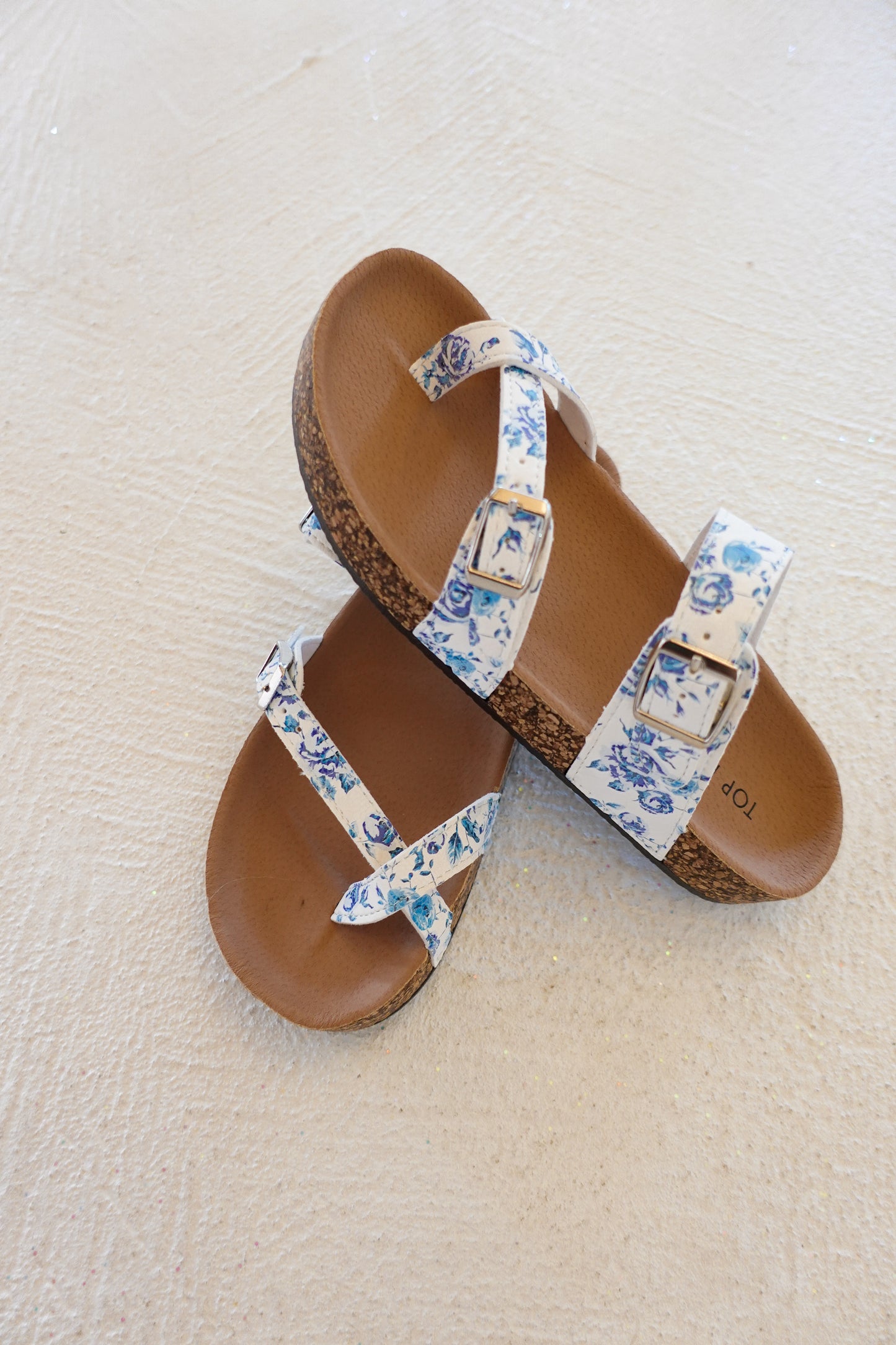 floral sandals