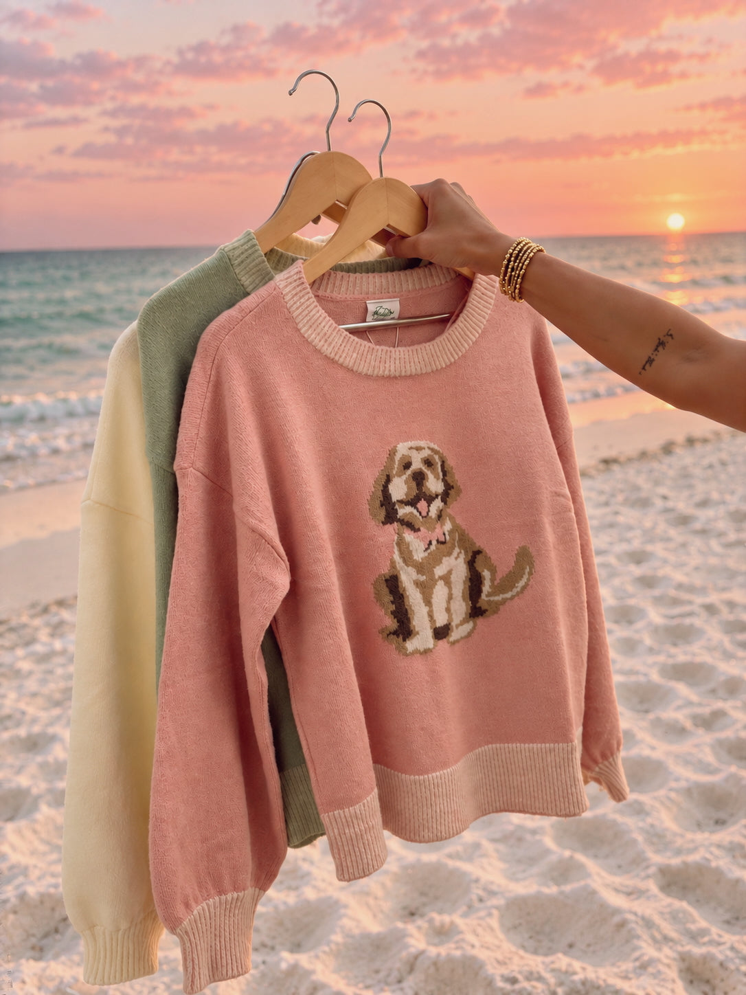 Golden doodle sweater *three colors*