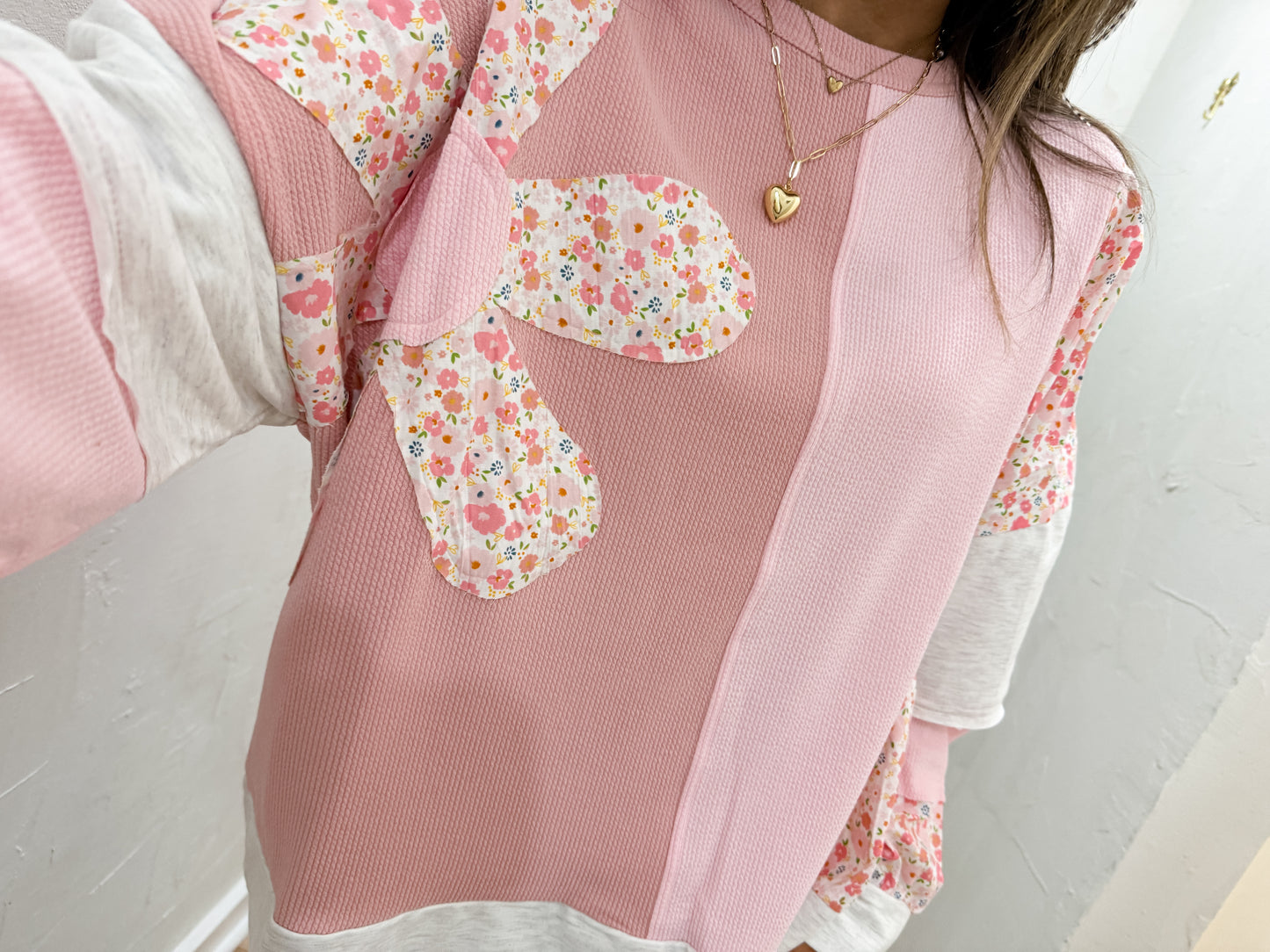 Hattie patchwork top