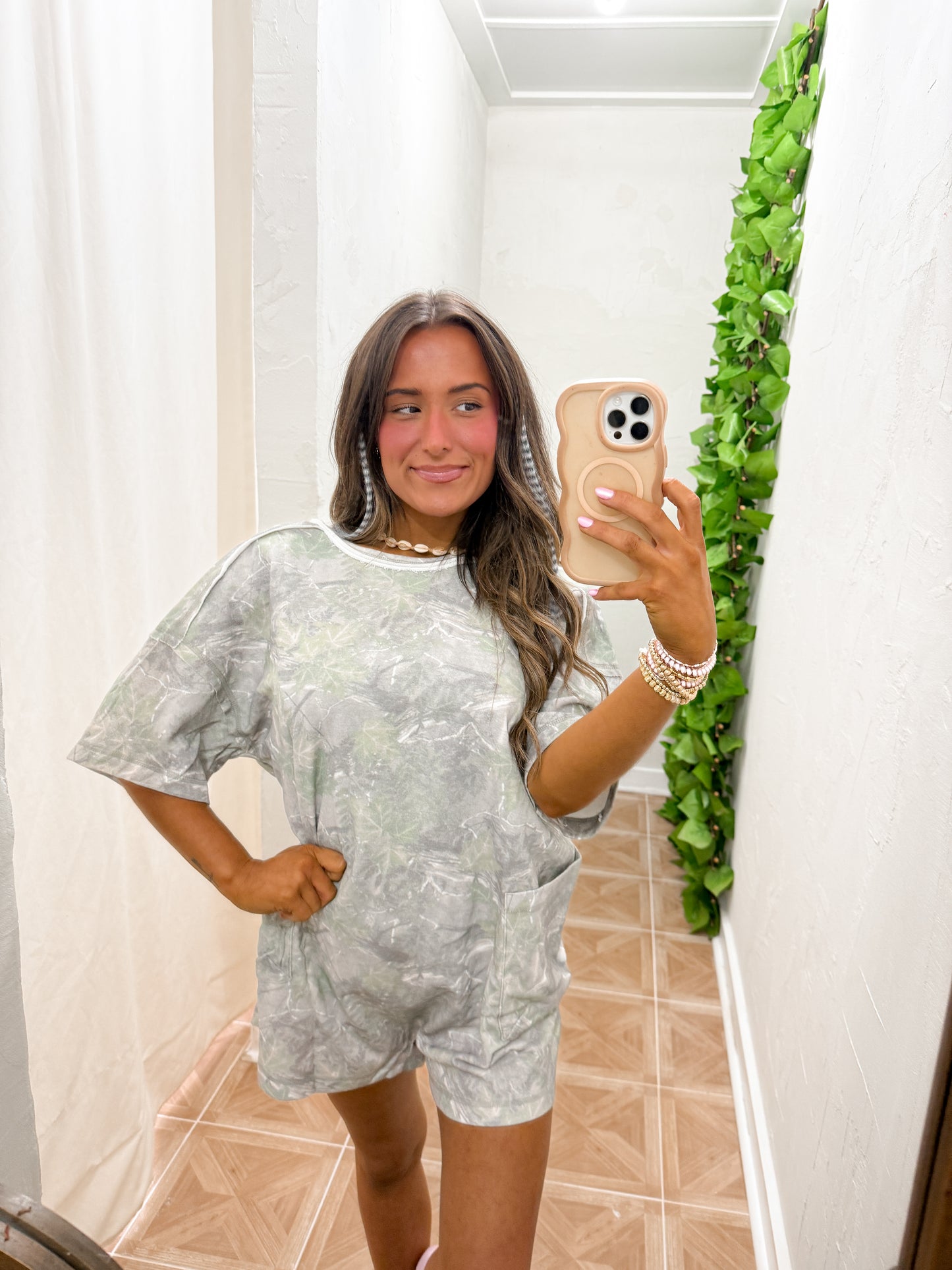 camo romper RESTOCK