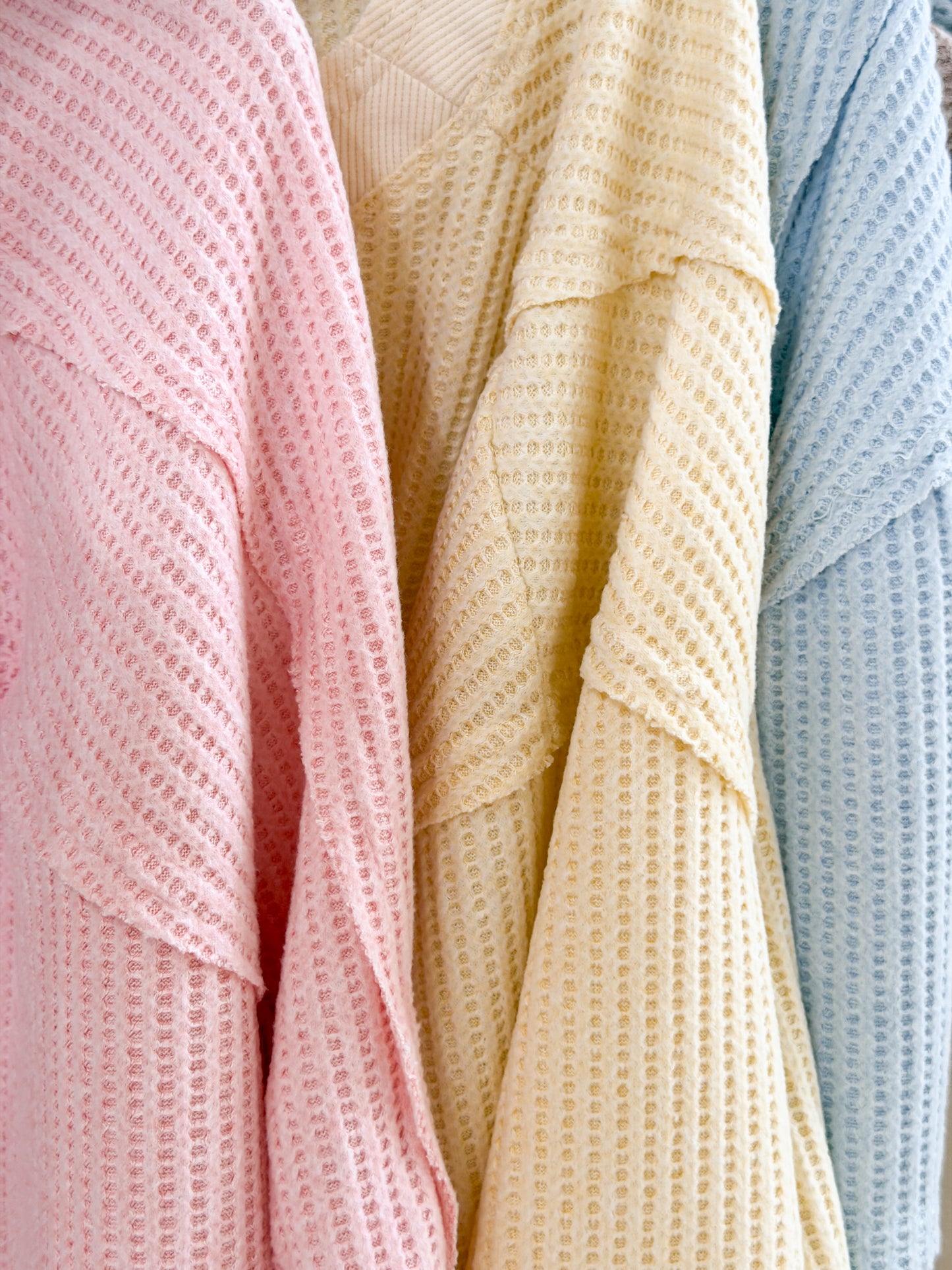 Cora waffle knit sweater *three colors*