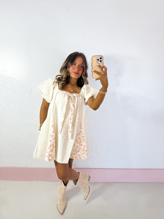 Halle kate mini dress with pockets