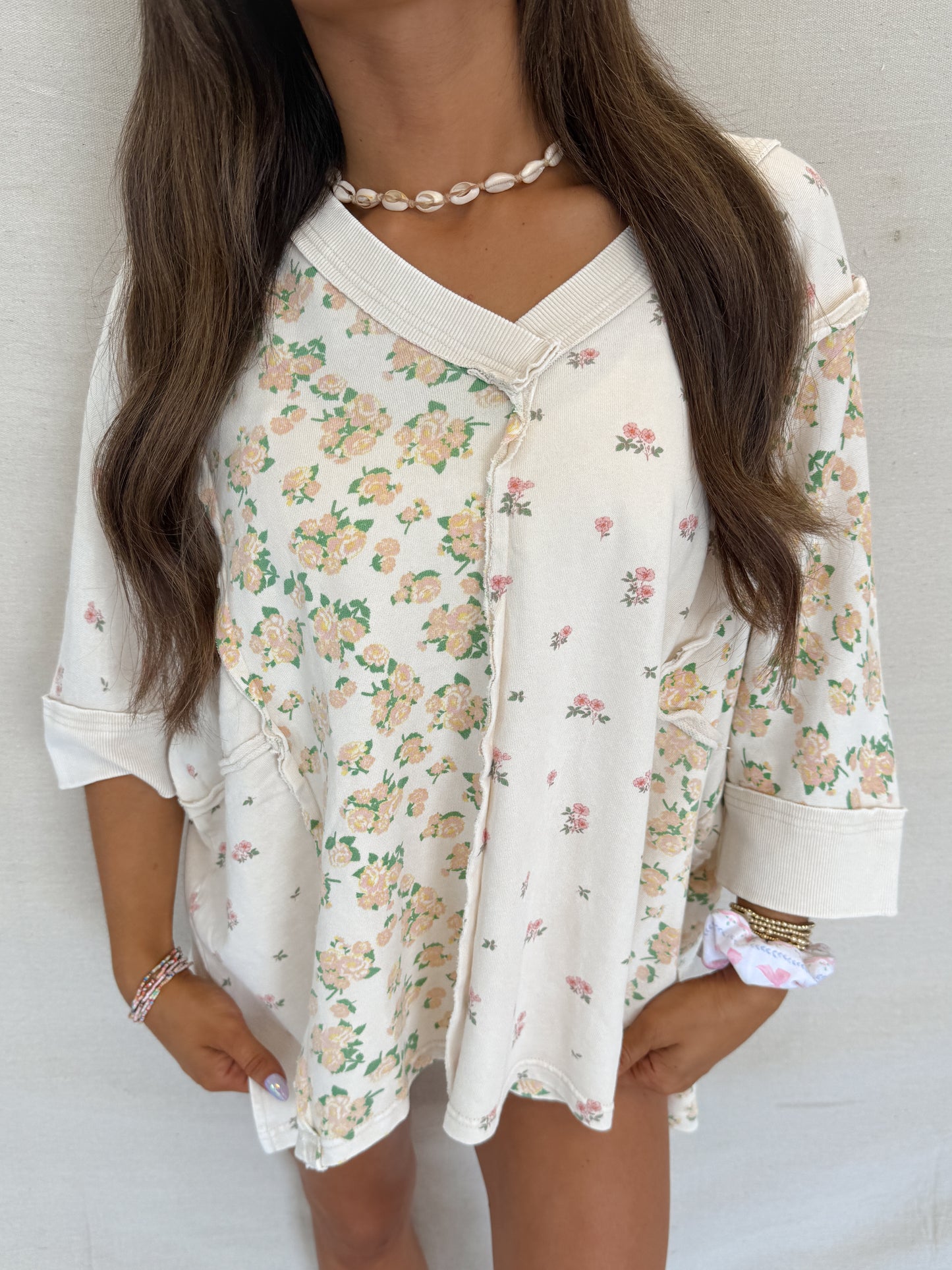 Paisley oversized top