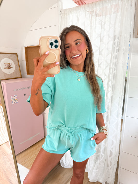 Tana turquoise set
