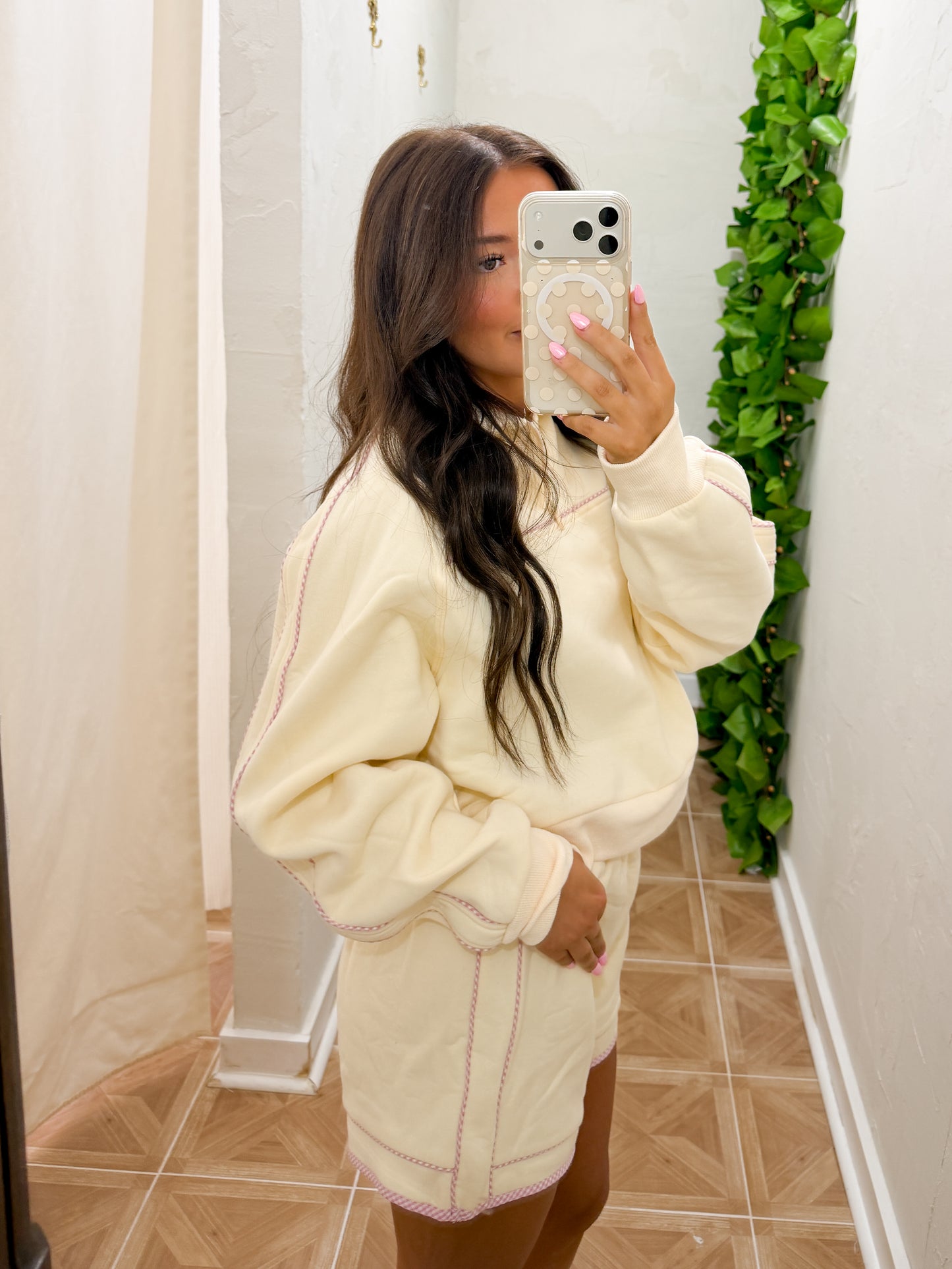 river half zip set