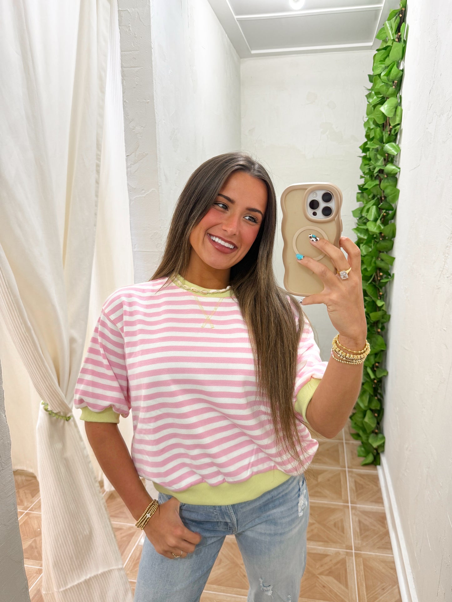Sally stripe top