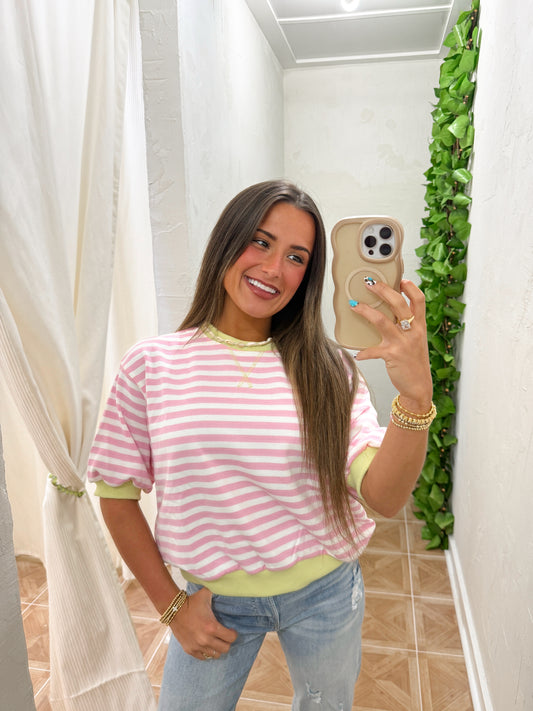 Sally stripe top