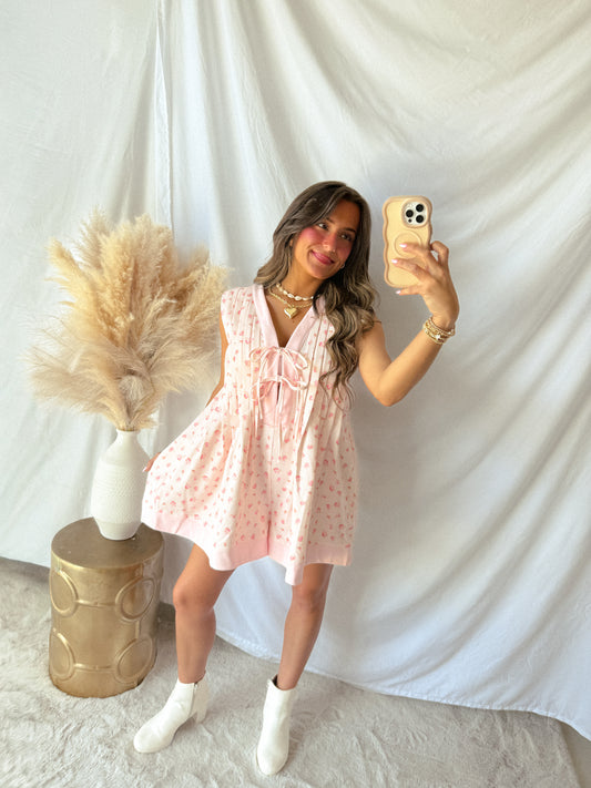 Fallon floral romper