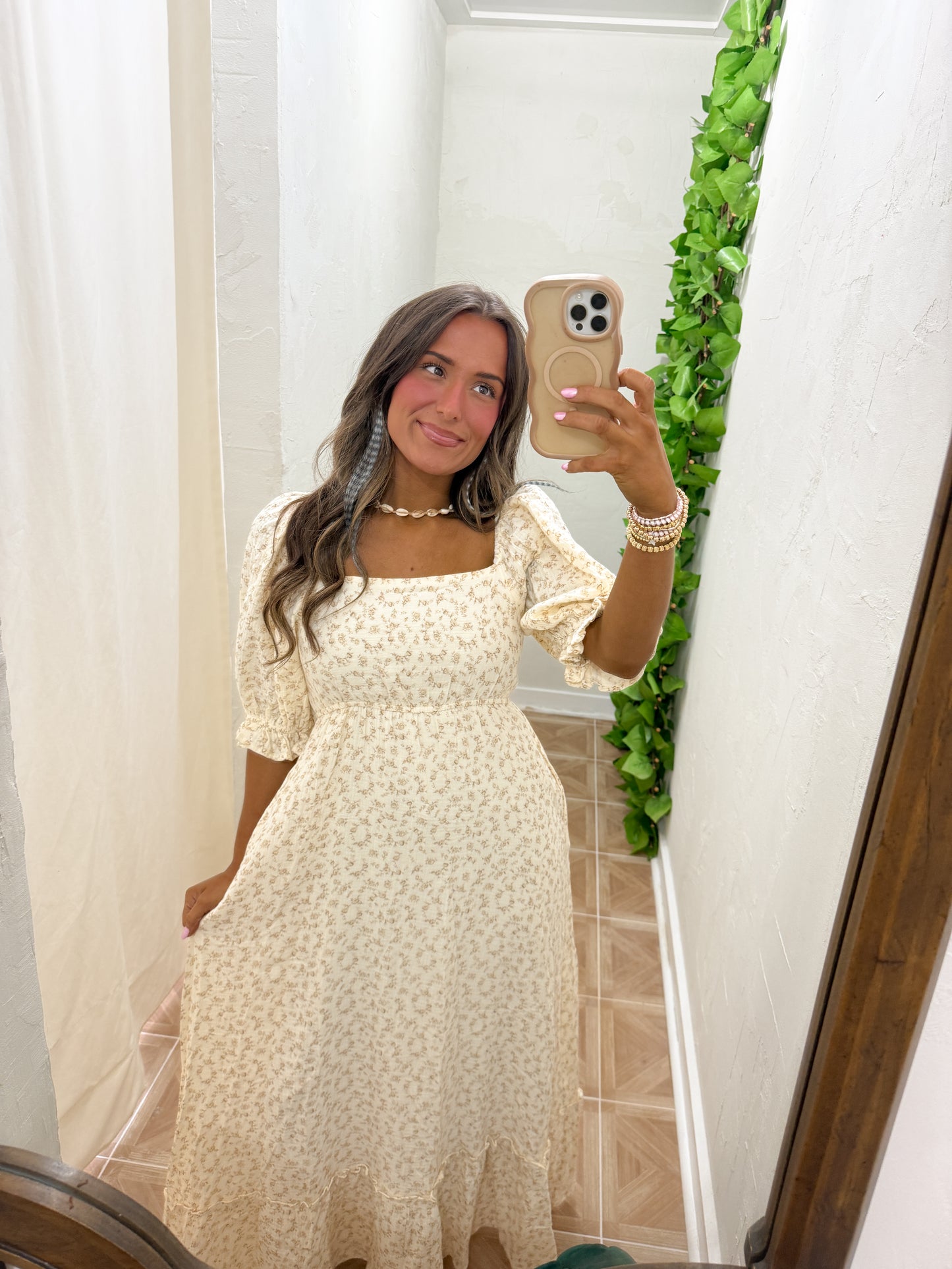 Farah ditsy maxi dress | Cottage Core Collection