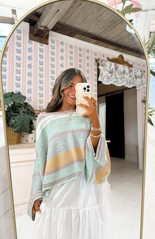 stripe sweater