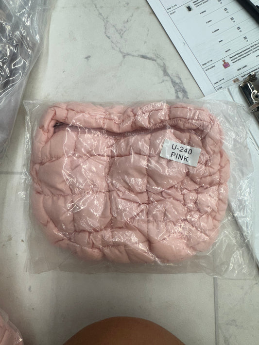 puffy hand bag
