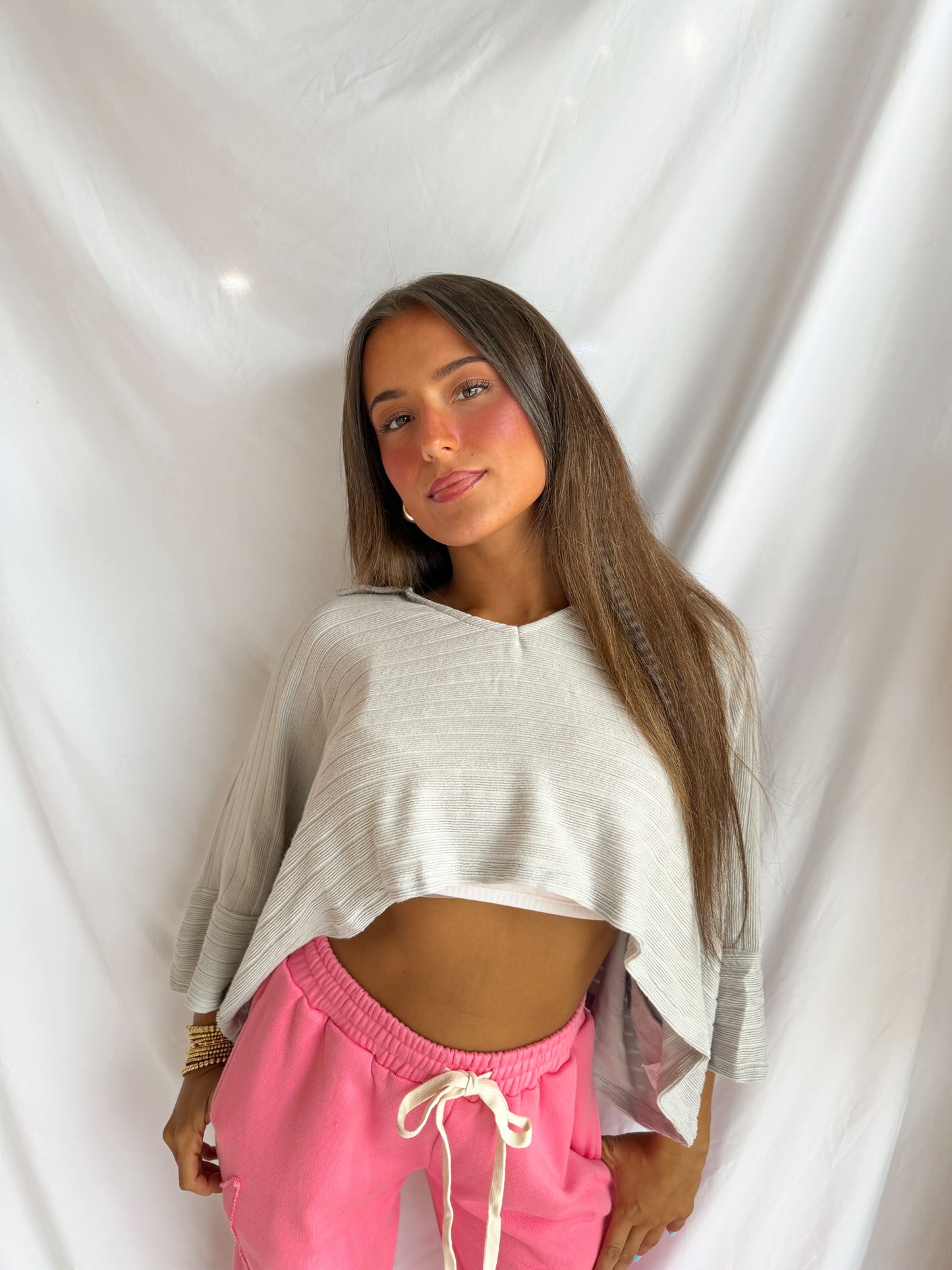 Greyson crop top