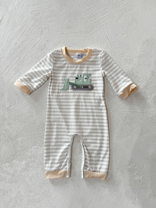 excavator romper | KIDS