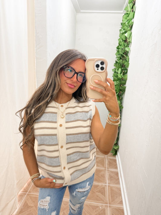 colorblock vest