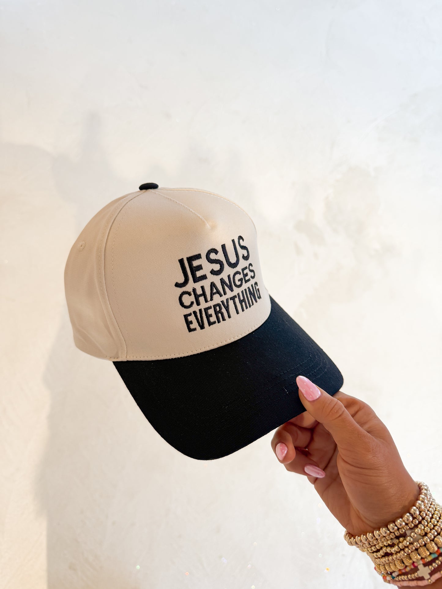 Jesus Changes Everything hat