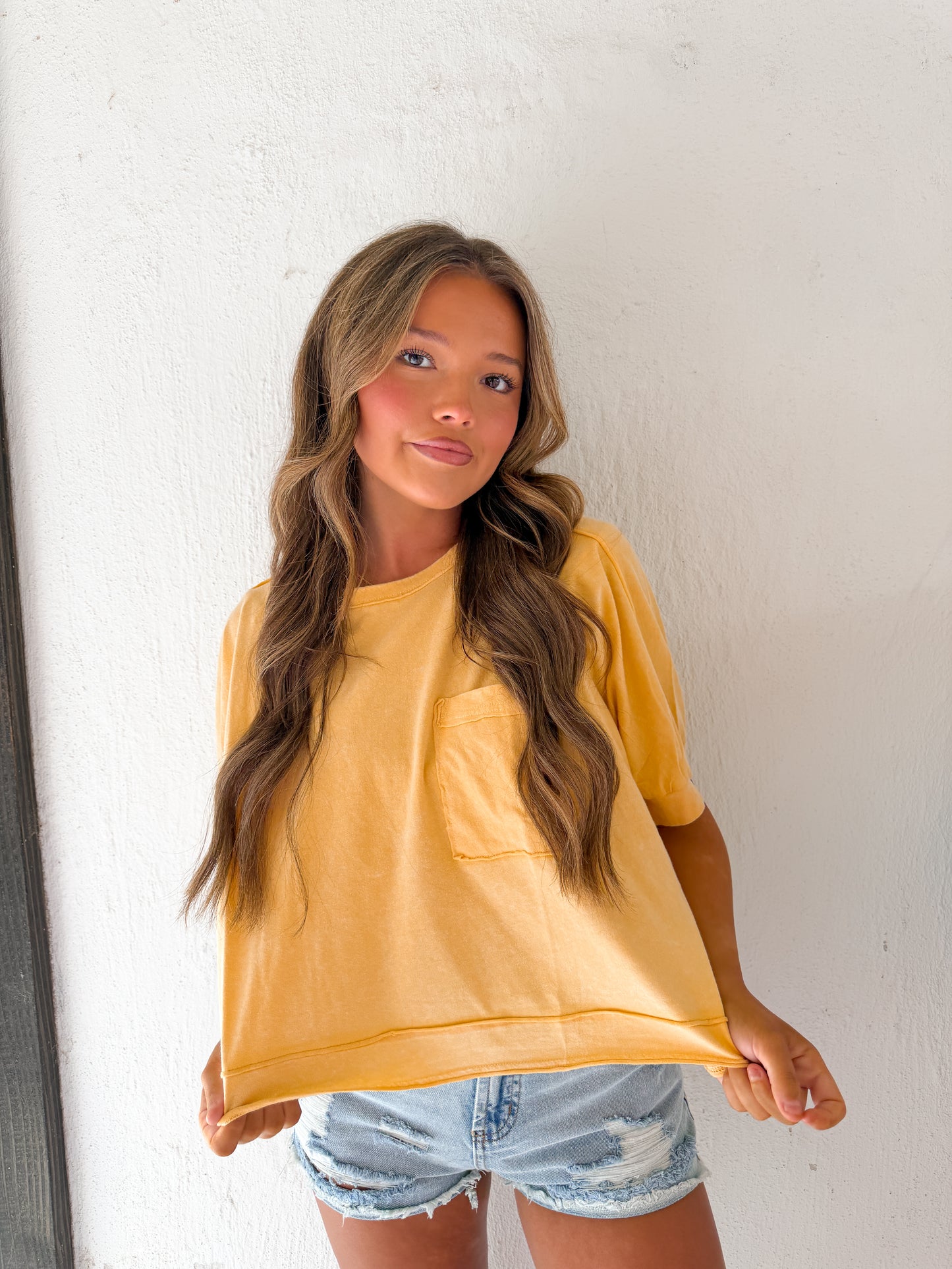 basic pocket tees *three colors*