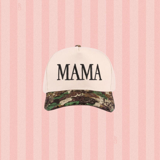 mama camo hat