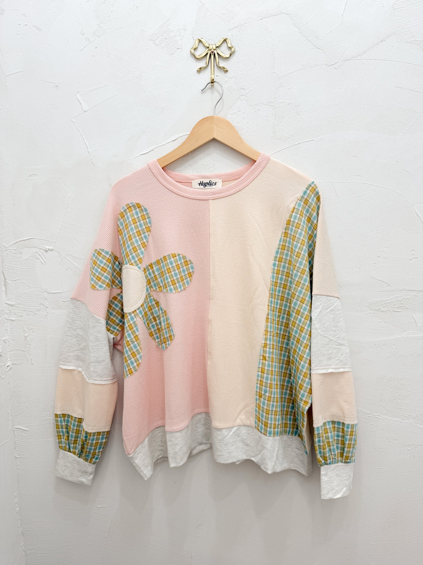 Daisy patchwork top | curvy