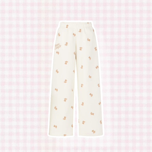 Happy Camper bear flare pants