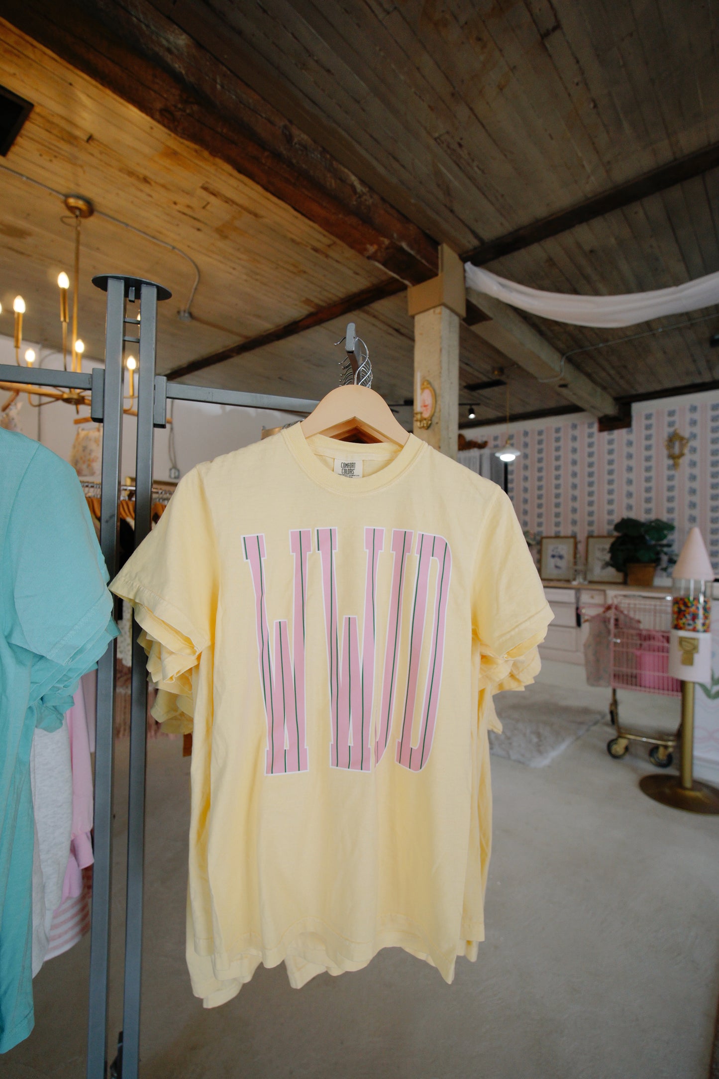 WWJD comfort color tee